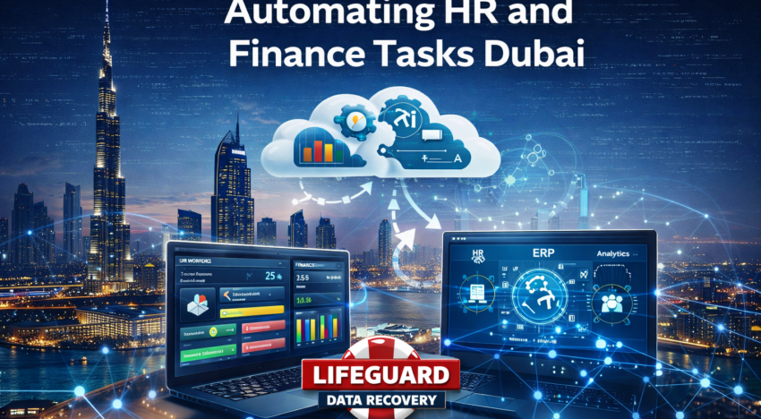 Automating HR and finance tasks Dubai